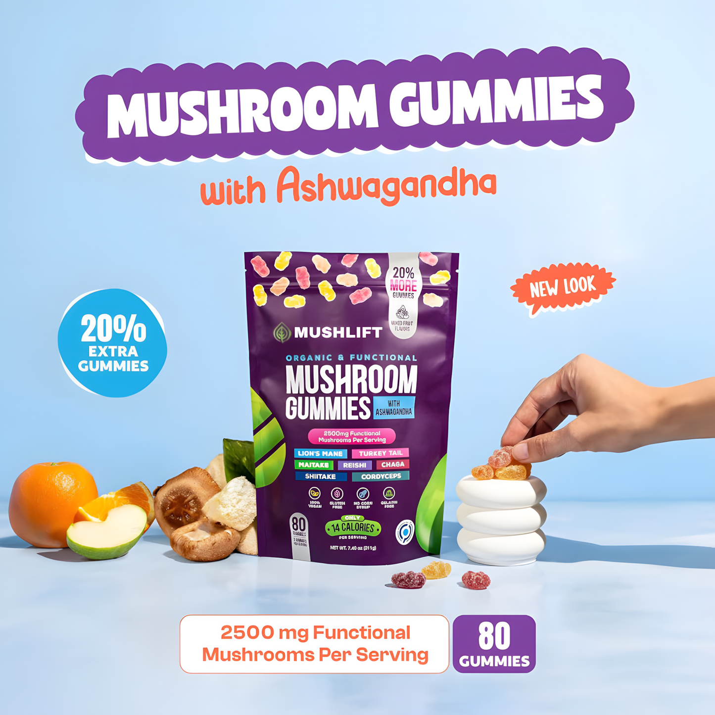 MushLift™ Mushroom Gummies